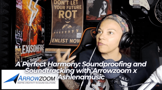 A Perfect Harmony: Soundproofing and Soundtracking with Arrowzoom x Ashlenamusic