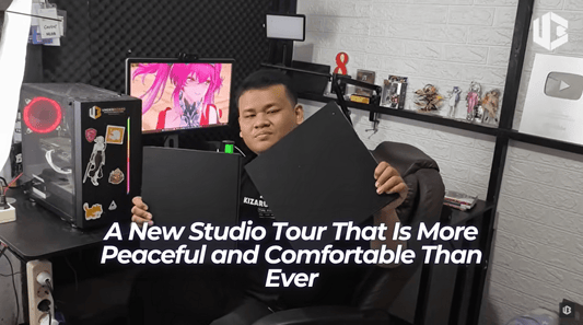A New Studio Tour That Is More Peaceful and Comfortable Than Ever