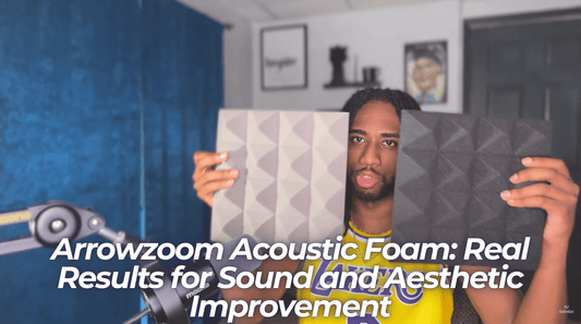 Arrowzoom Acoustic Foam: Real Results for Sound and Aesthetic Improvement