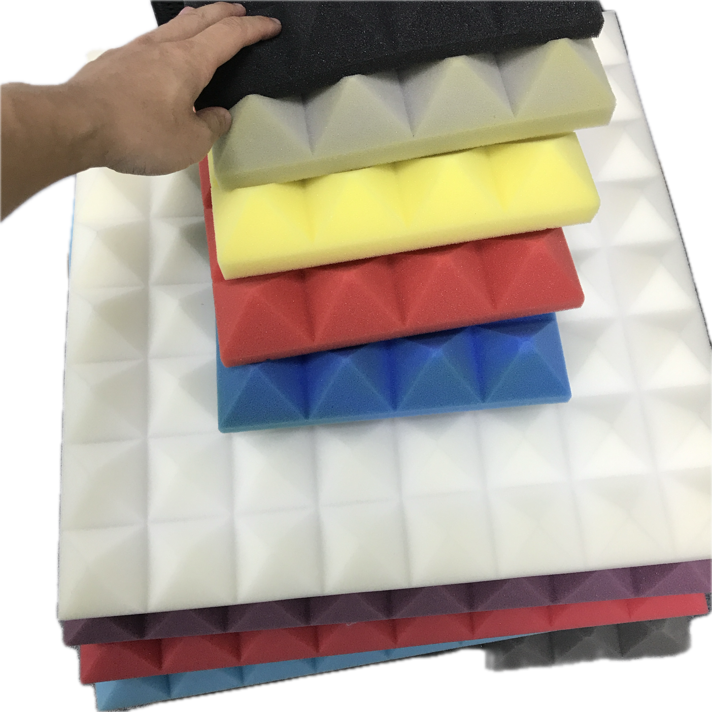Arrowzoom Acoustic Pyramid Foam Series - Solid Colors - KK1034