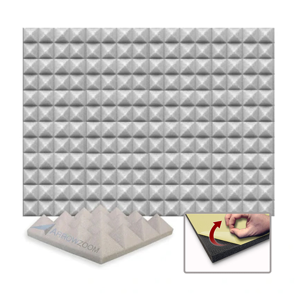 Arrowzoom Acoustic Pyramid Foam Series - Solid Colors - KK1034