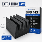 Arrowzoom Wedge 10/15cm Thick Foam Series PRO - Black - KK1472