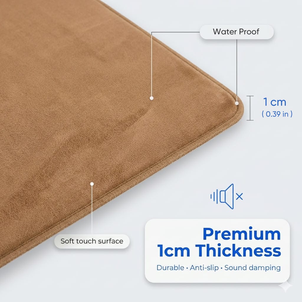 Quiet Your Piano for the Neighbor Below — Anti-Vibration Floor Mat (KK1248)