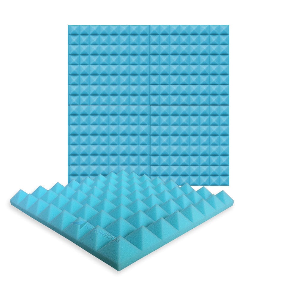 New 1 Pc Pyramid Tile Acoustic Panel Sound Absorption Studio Soundproof Foam KK1034 Arrowzoom.
