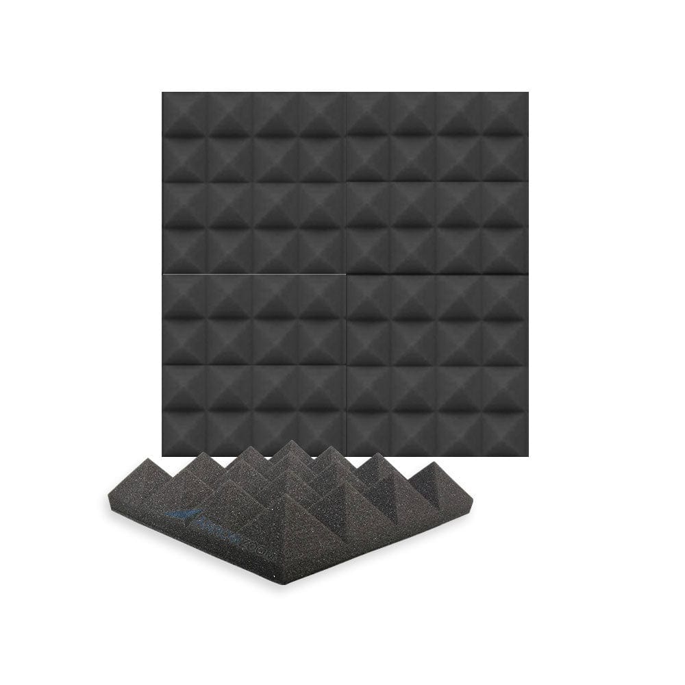New 1 Pc Pyramid Tile Acoustic Panel Sound Absorption Studio Soundproof Foam KK1034 Arrowzoom.
