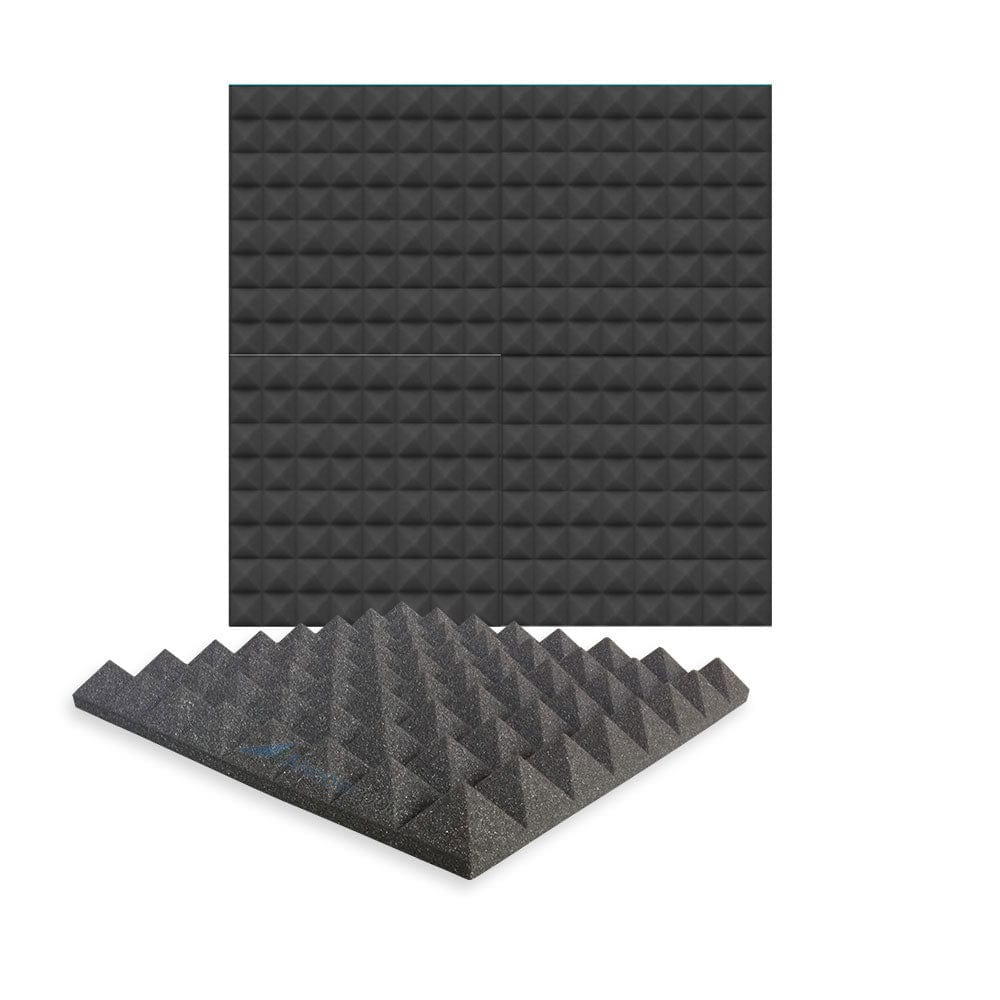 New 1 Pc Pyramid Tile Acoustic Panel Sound Absorption Studio Soundproof Foam KK1034 Arrowzoom.