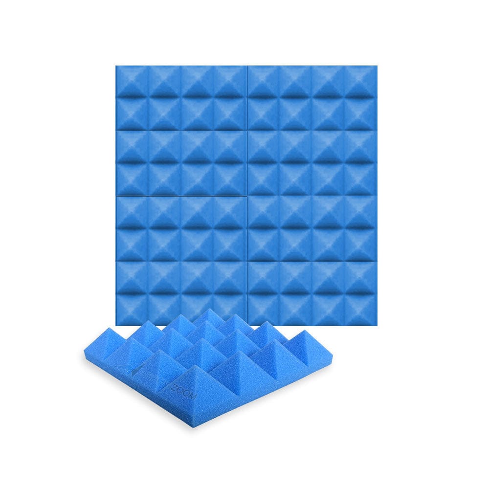 New 1 Pc Pyramid Tile Acoustic Panel Sound Absorption Studio Soundproof Foam KK1034 Arrowzoom.