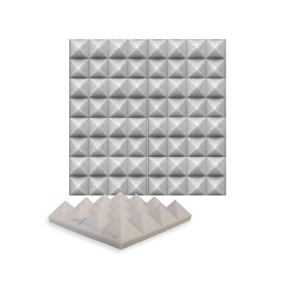New 1 Pc Pyramid Tile Acoustic Panel Sound Absorption Studio Soundproof Foam KK1034 Arrowzoom.
