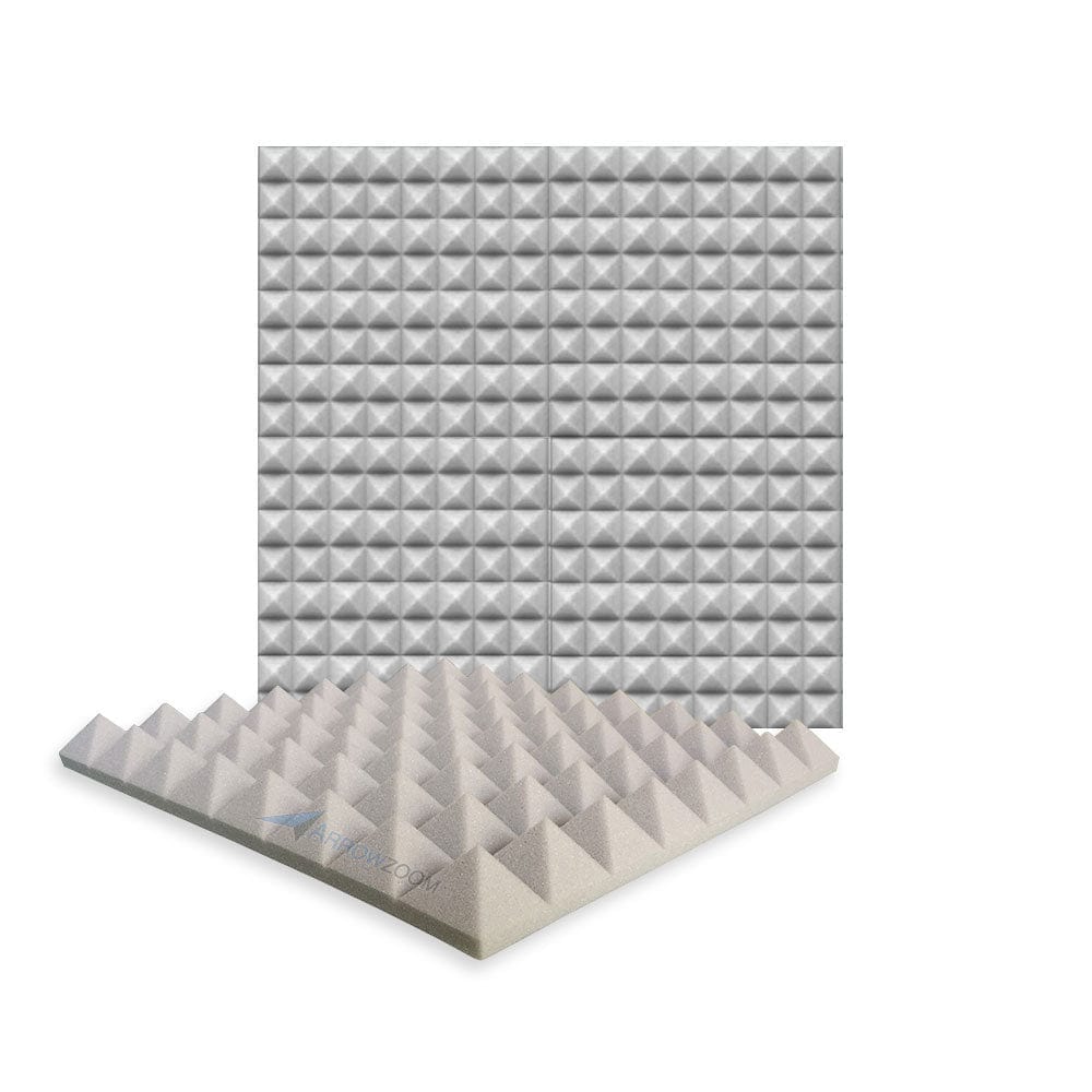 New 1 Pc Pyramid Tile Acoustic Panel Sound Absorption Studio Soundproof Foam KK1034 Arrowzoom.