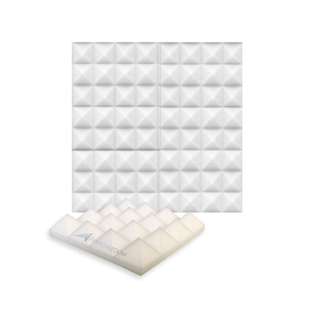 New 1 Pc Pyramid Tile Acoustic Panel Sound Absorption Studio Soundproof Foam KK1034 Arrowzoom.