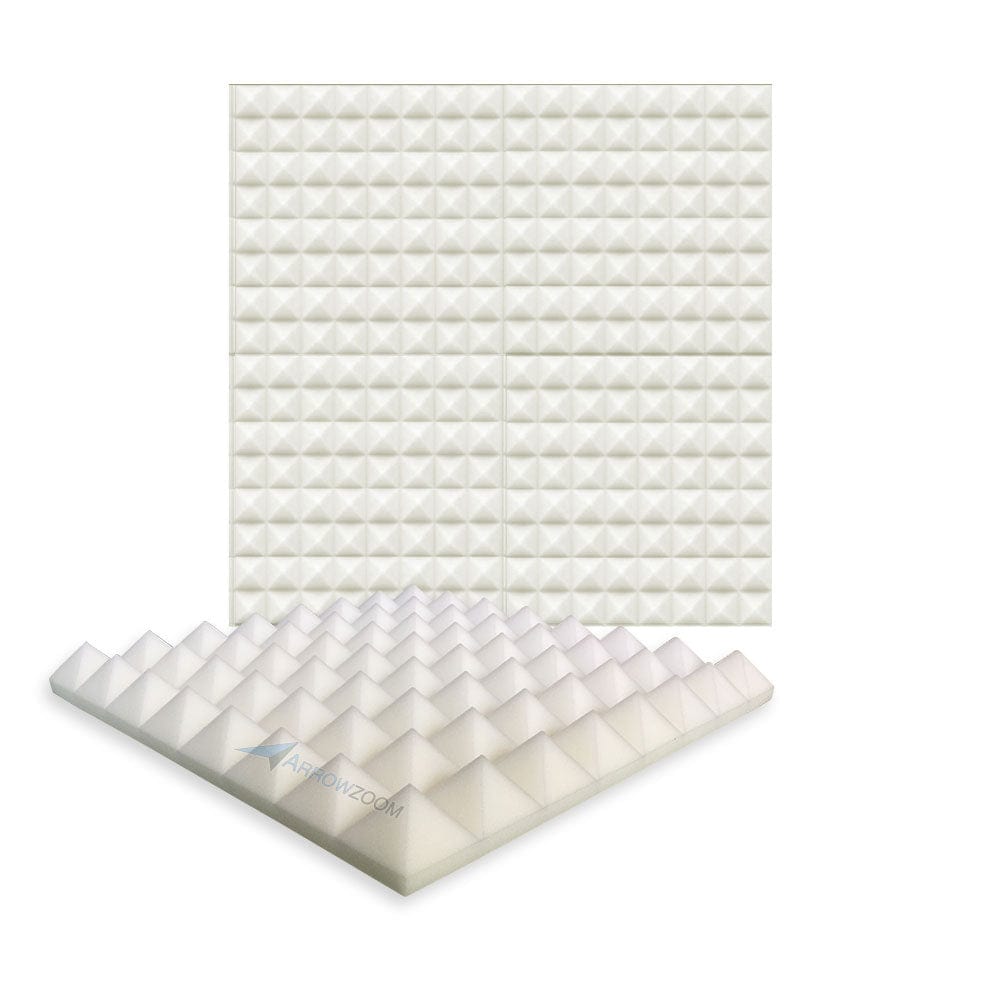 New 1 Pc Pyramid Tile Acoustic Panel Sound Absorption Studio Soundproof Foam KK1034 Arrowzoom.