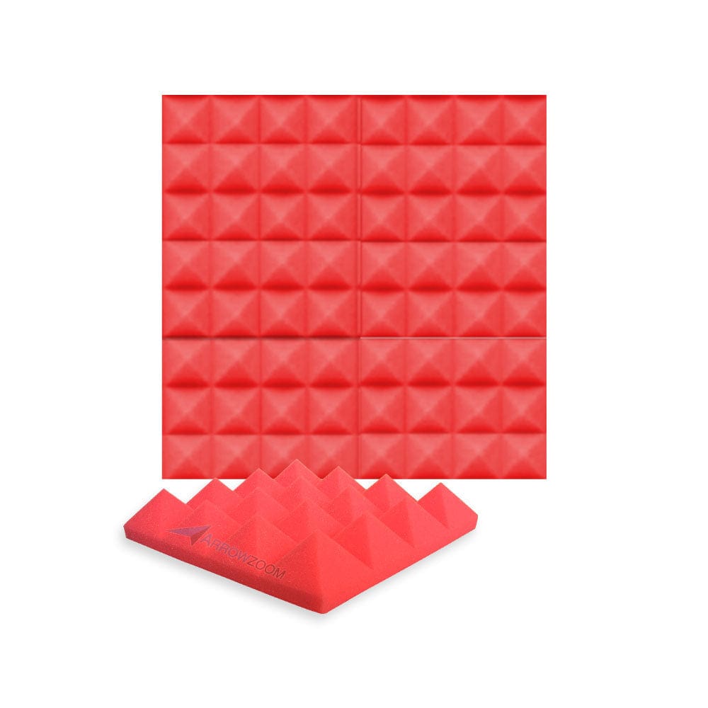 New 1 Pc Pyramid Tile Acoustic Panel Sound Absorption Studio Soundproof Foam KK1034 Arrowzoom.