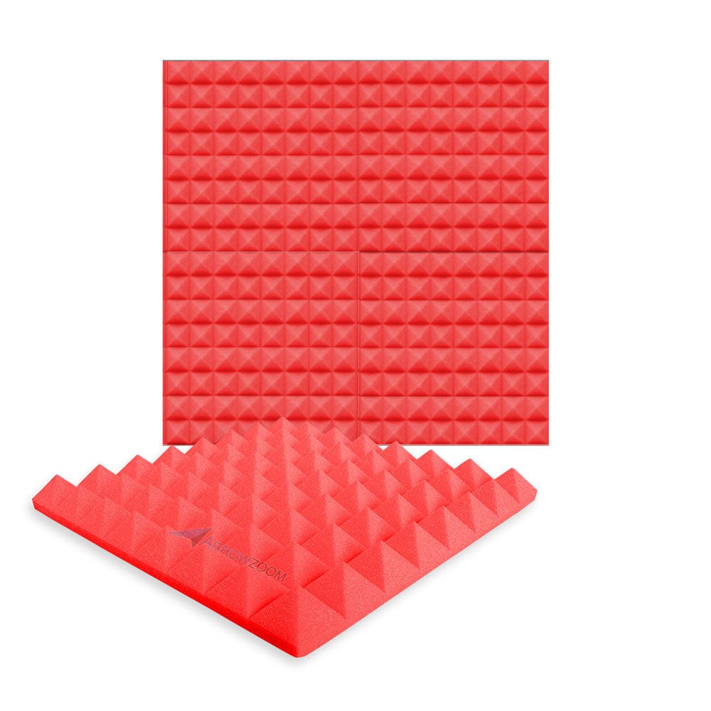 New 1 Pc Pyramid Tile Acoustic Panel Sound Absorption Studio Soundproof Foam KK1034 Arrowzoom.