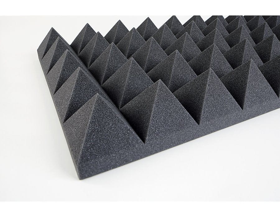 New Pyramid Adhesive Backed Tiles Acoustic Panels Sound Absorption Studio Soundproof Foam 7 Colors KK1053 Arrowzoom.