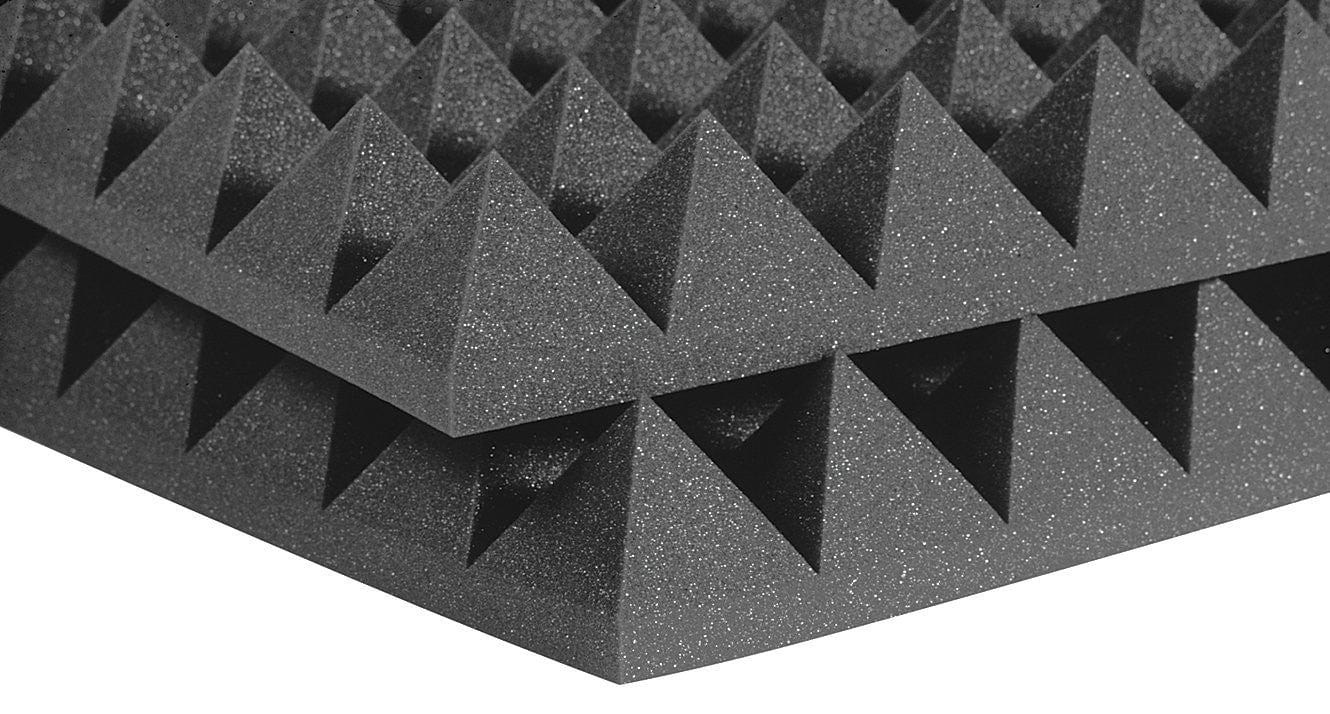 New Pyramid Adhesive Backed Tiles Acoustic Panels Sound Absorption Studio Soundproof Foam 7 Colors KK1053 Arrowzoom.