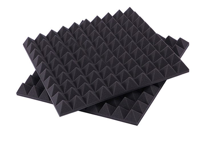 New Pyramid Adhesive Backed Tiles Acoustic Panels Sound Absorption Studio Soundproof Foam 7 Colors KK1053 Arrowzoom.