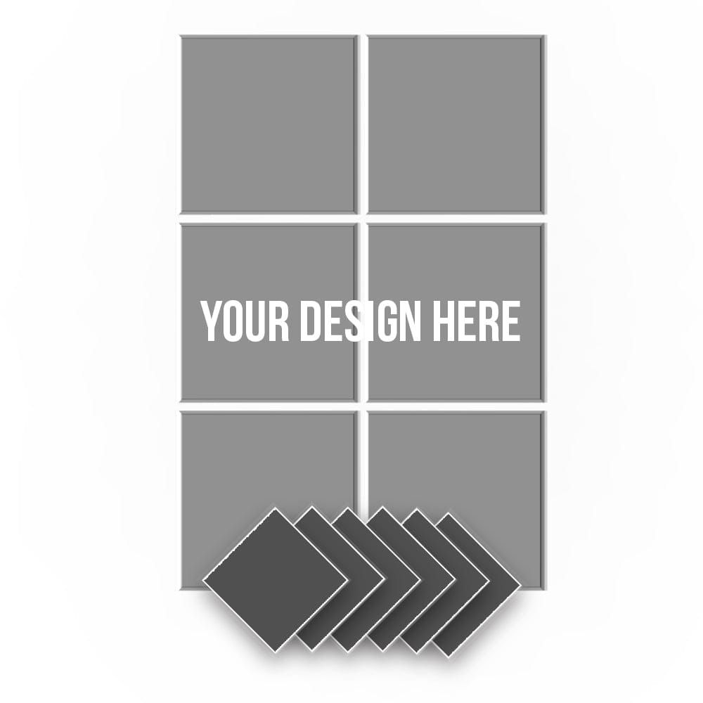 Arrowzoom Custom Velcro Felt Art Wall Panels KK1230 90 x 60cm / 23.6x 35.4 in