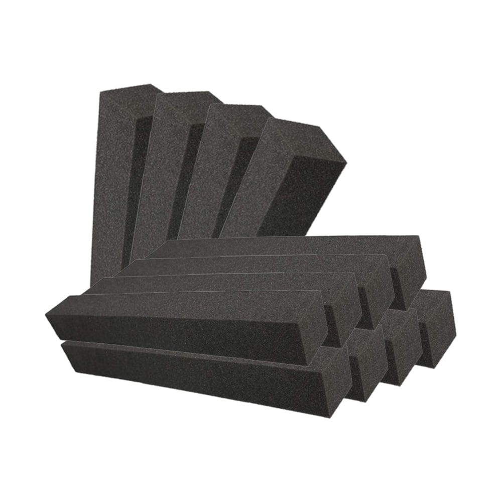 Arrowzoom Bass Trap Edge Fill Block Series Solid Colors KK1160 12 / Black