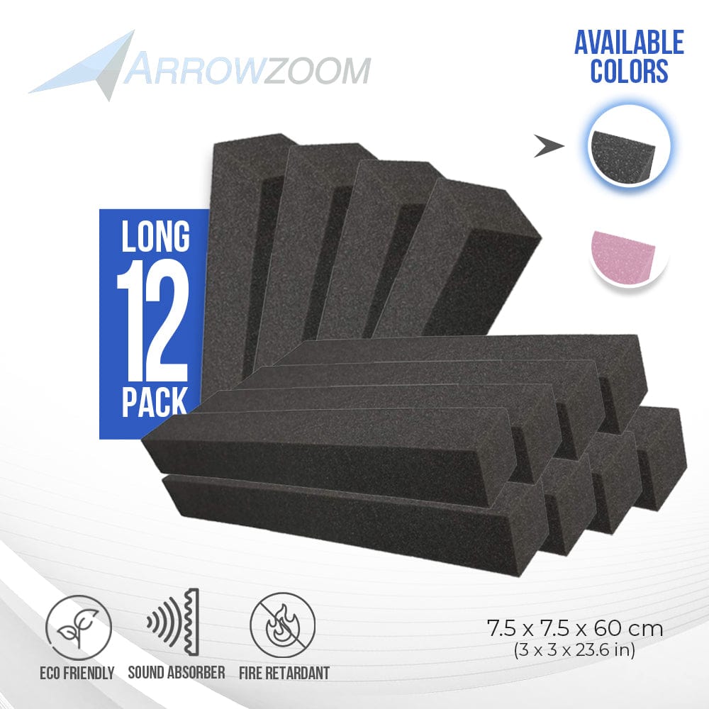 Arrowzoom Bass Trap Edge Fill Block Series Solid Colors KK1160