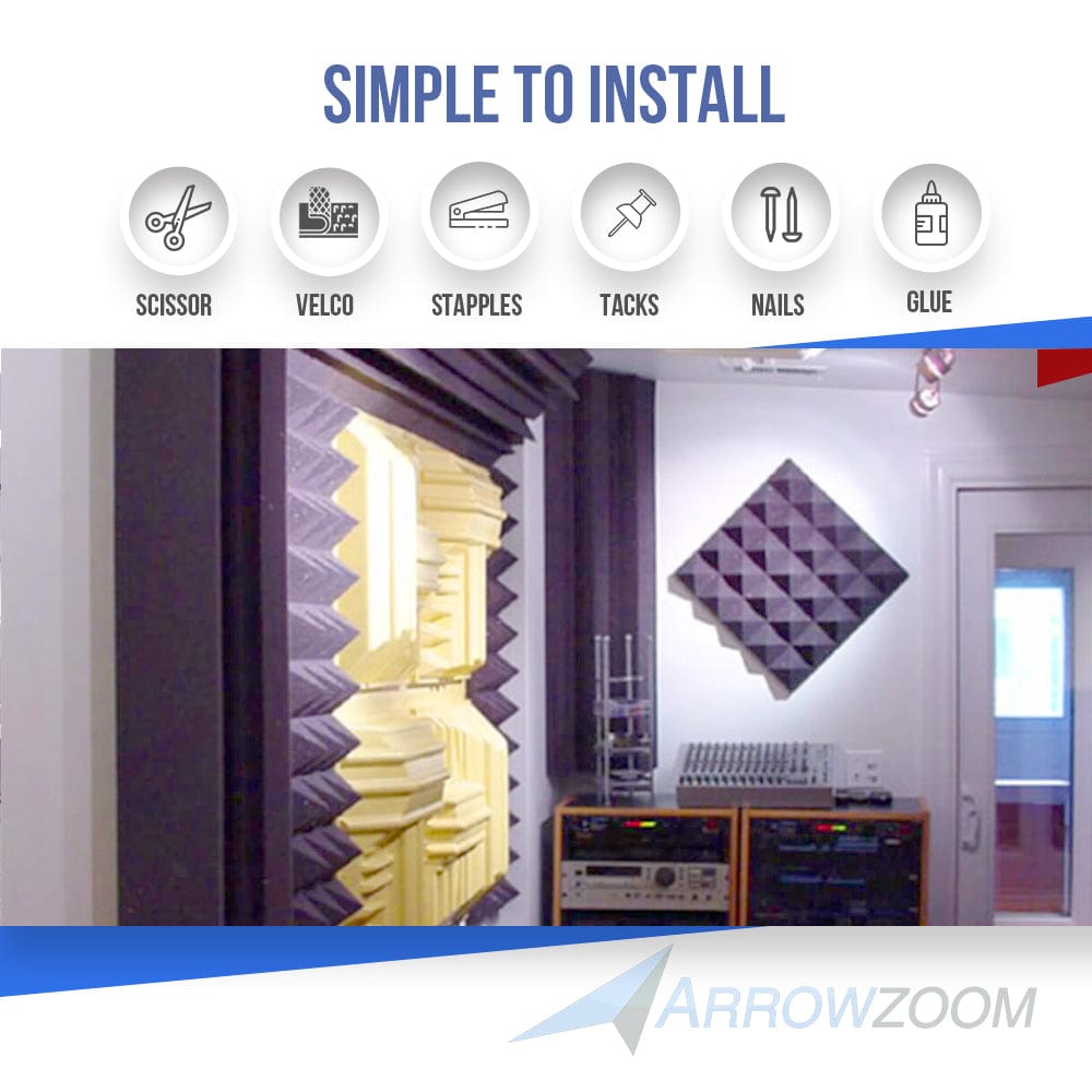 Arrowzoom Bass Trap Edge Fill Block Series Solid Colors KK1160