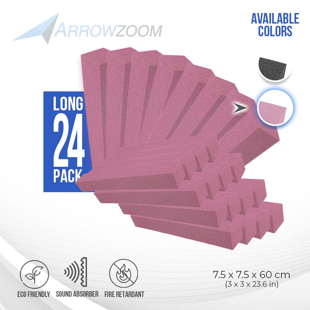 Arrowzoom Bass Trap Edge Fill Block Series Solid Colors KK1160