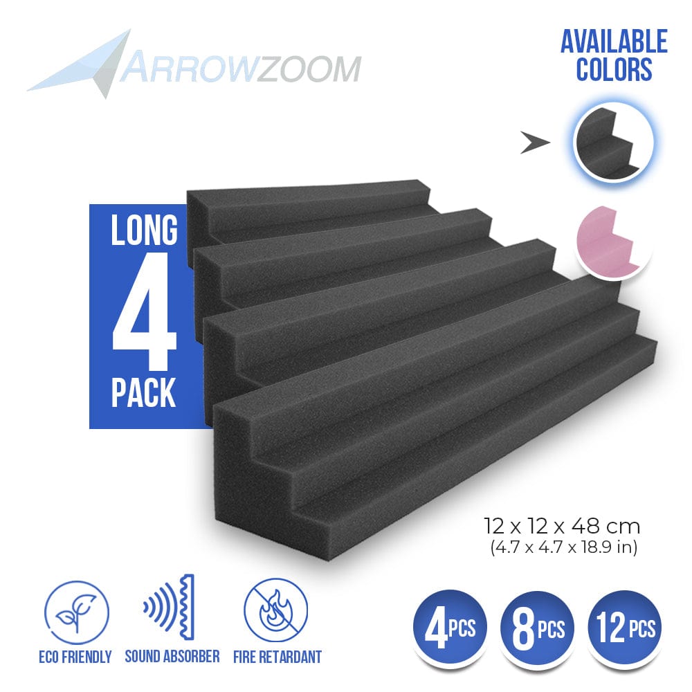 Arrowzoom Column Pillar Bass Trap Series Solid Colors KK1162
