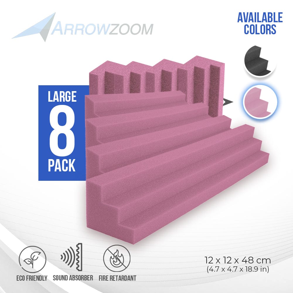 Arrowzoom Column Pillar Bass Trap Series Solid Colors KK1162