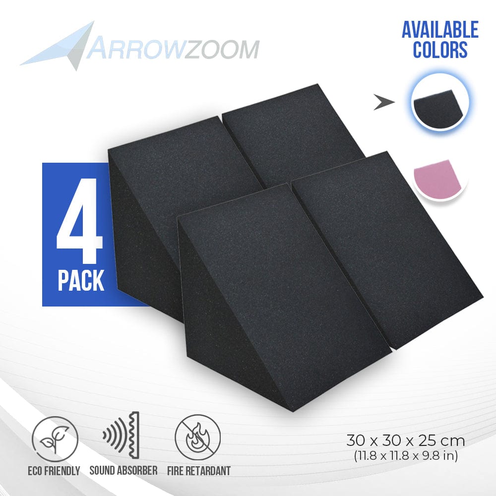 Arrowzoom Triangle Corner Bass Trap Series Solid Colors KK1161