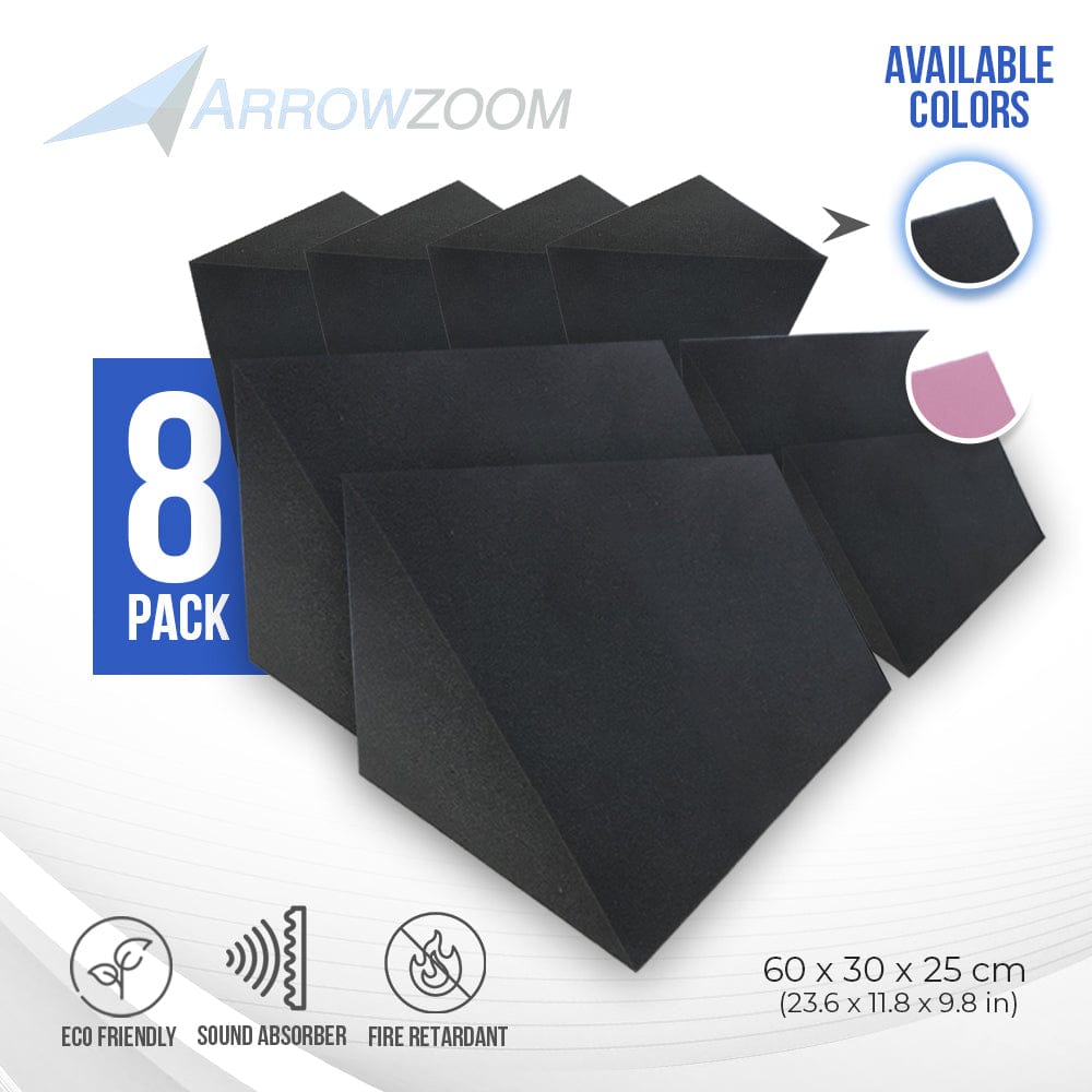 Arrowzoom Triangle Corner Bass Trap Series Solid Colors KK1161