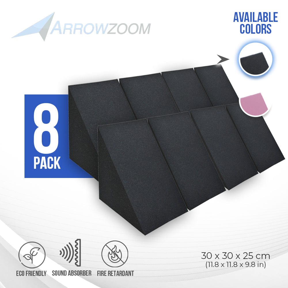 Arrowzoom Triangle Corner Bass Trap Series Solid Colors KK1161