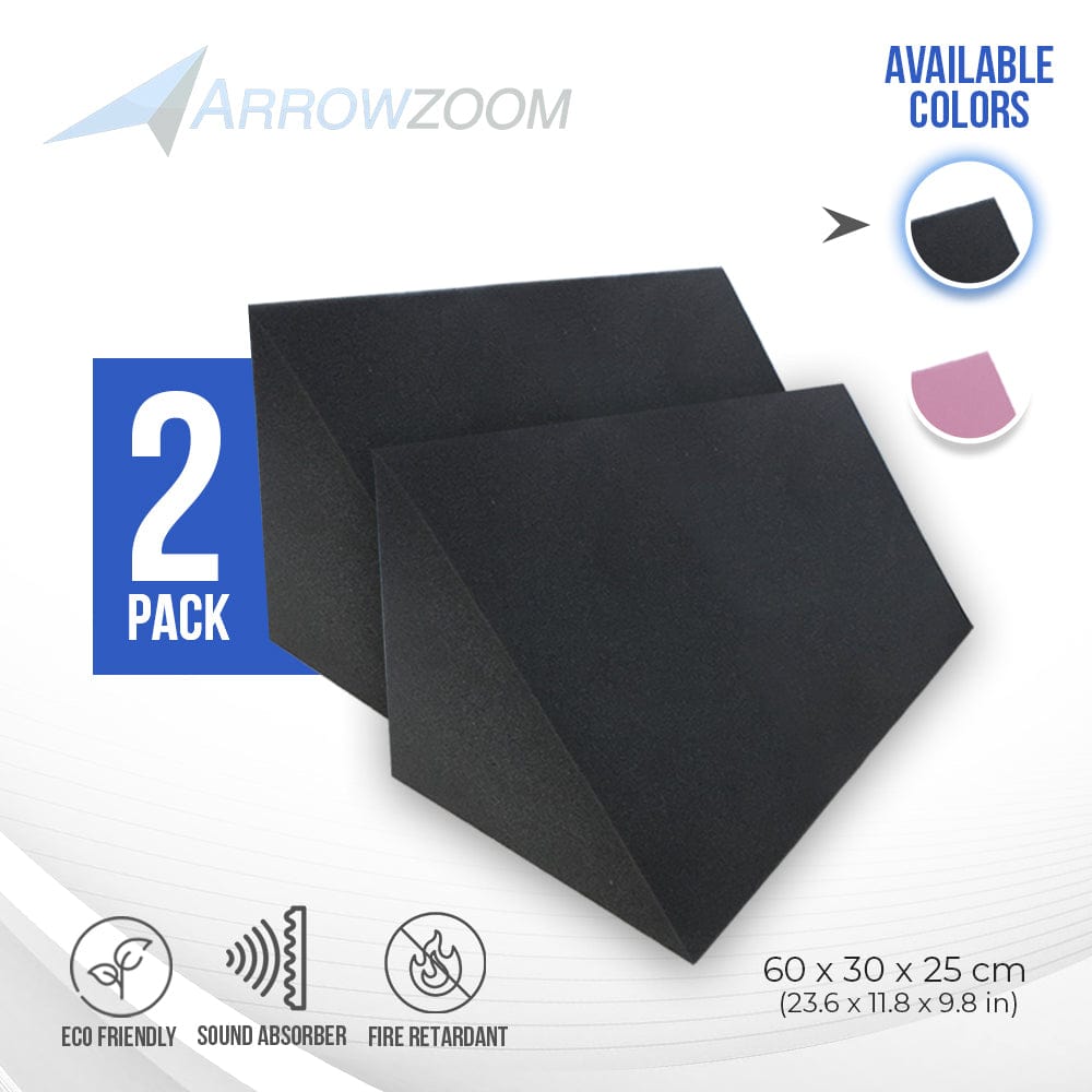 Arrowzoom Triangle Corner Bass Trap Series Solid Colors KK1161
