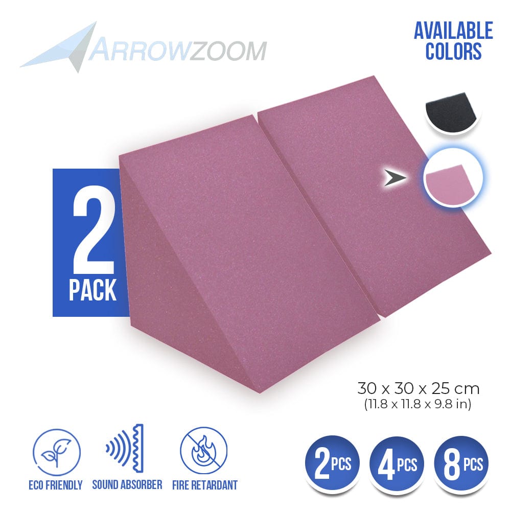 Arrowzoom Triangle Corner Bass Trap Series Solid Colors KK1161