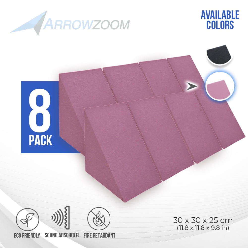 Arrowzoom Triangle Corner Bass Trap Series Solid Colors KK1161
