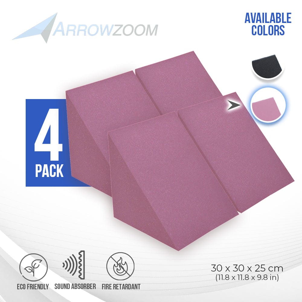 Arrowzoom Triangle Corner Bass Trap Series Solid Colors KK1161