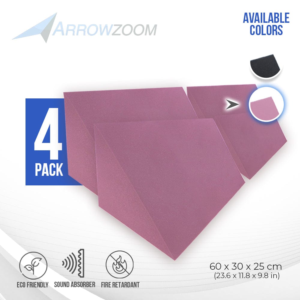 Arrowzoom Triangle Corner Bass Trap Series Solid Colors KK1161
