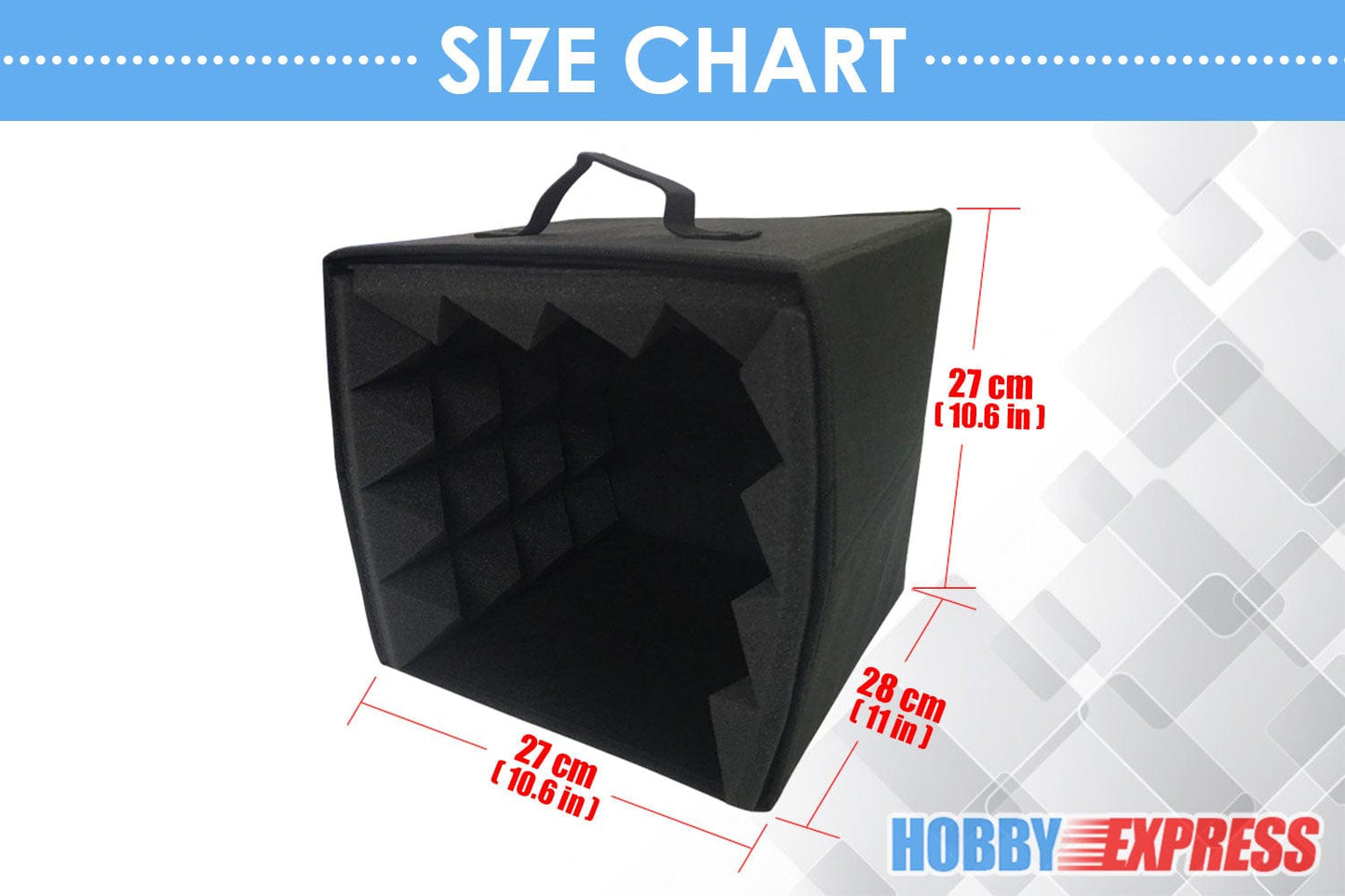 HOBBY EXPRESS - MICROPHONE ISOLATION BOX (1159)