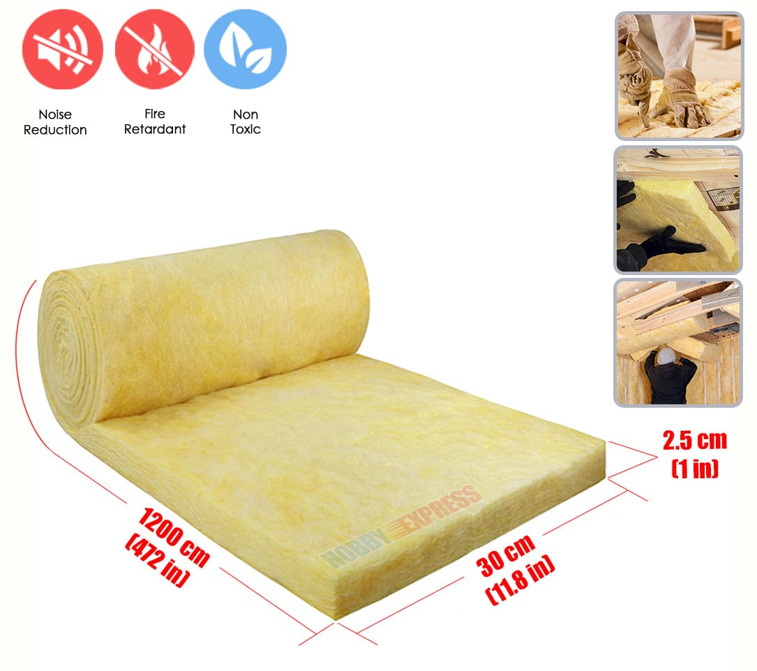 HOBBY EXPRESS - MINERAL GLASS WOOL ROLL (1156)