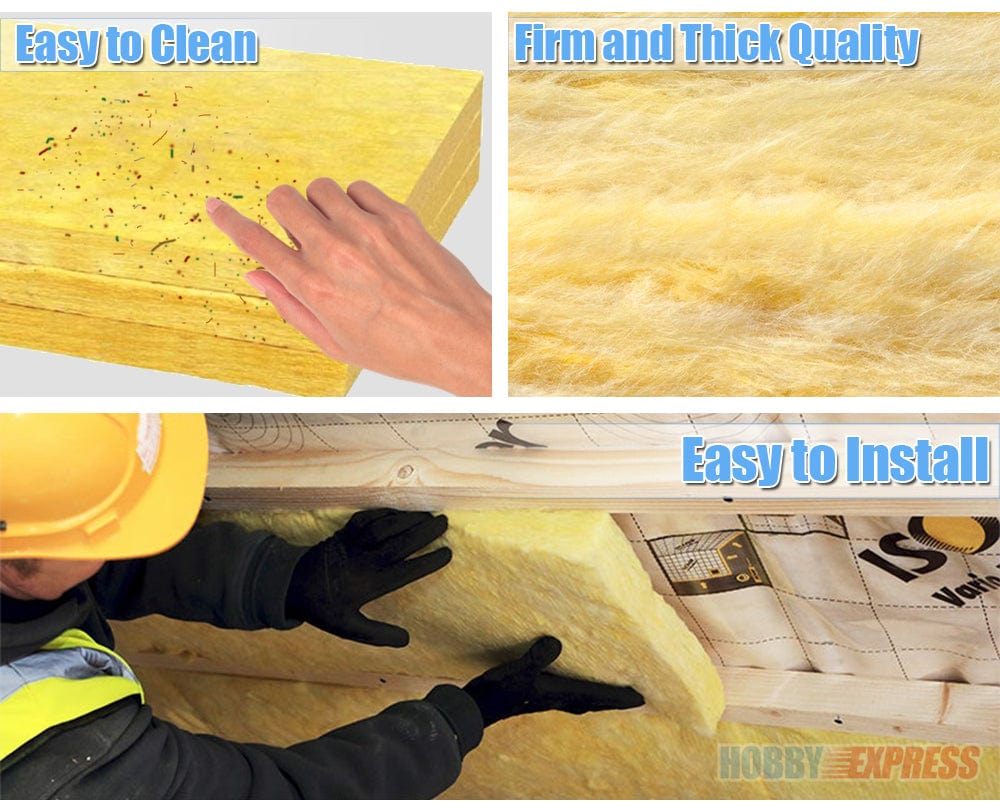 HOBBY EXPRESS - MINERAL GLASS WOOL ROLL (1156)