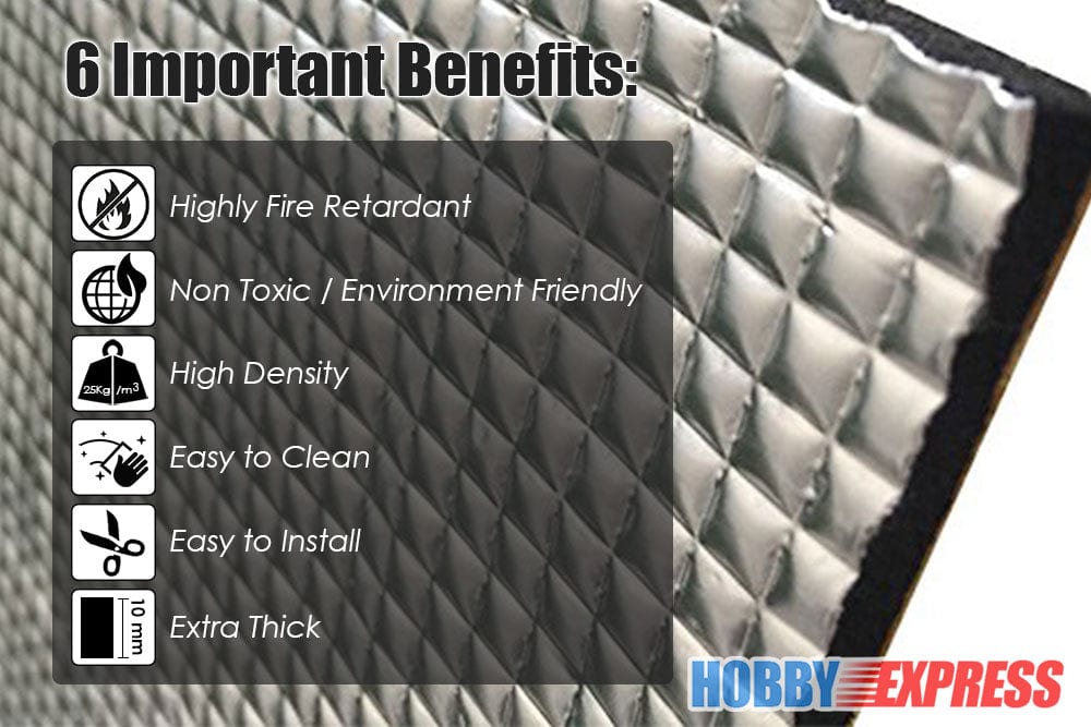 HOBBY EXPRESS - SOUND DEADENER MAT (1149)