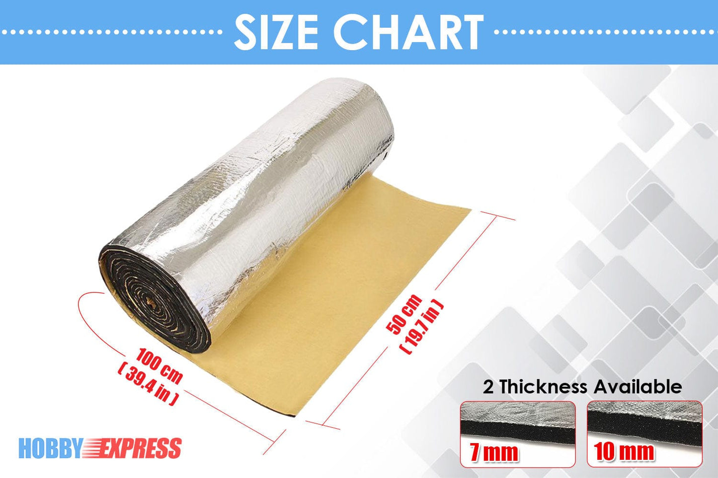 HOBBY EXPRESS - SOUND DEADENER MAT (1149)