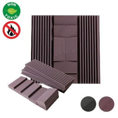 Arrowzoom Soundproof Panel - Wall Set Sound Absorption Kit 1 Pc - 2 Colors - KK1050