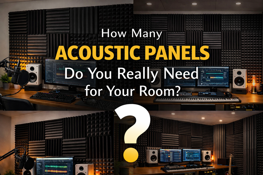 How Many Acoustic Panels Do You Really Need for Your Room?