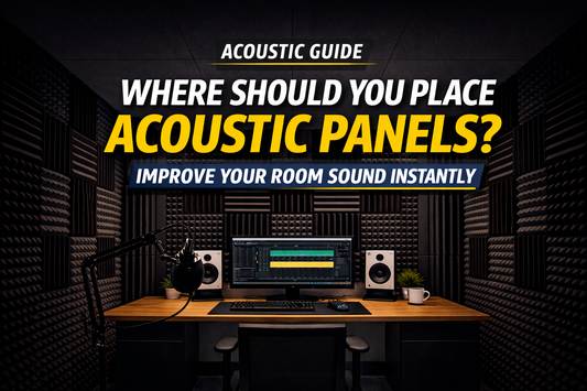 Where Should You Place Acoustic Panels in a Room?