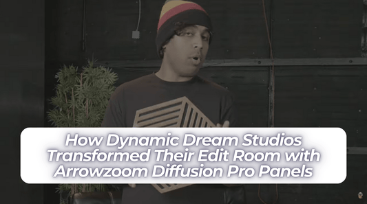 How Dynamic Dream Studios Transformed Their Edit Room with Arrowzoom Diffusion Pro Panels