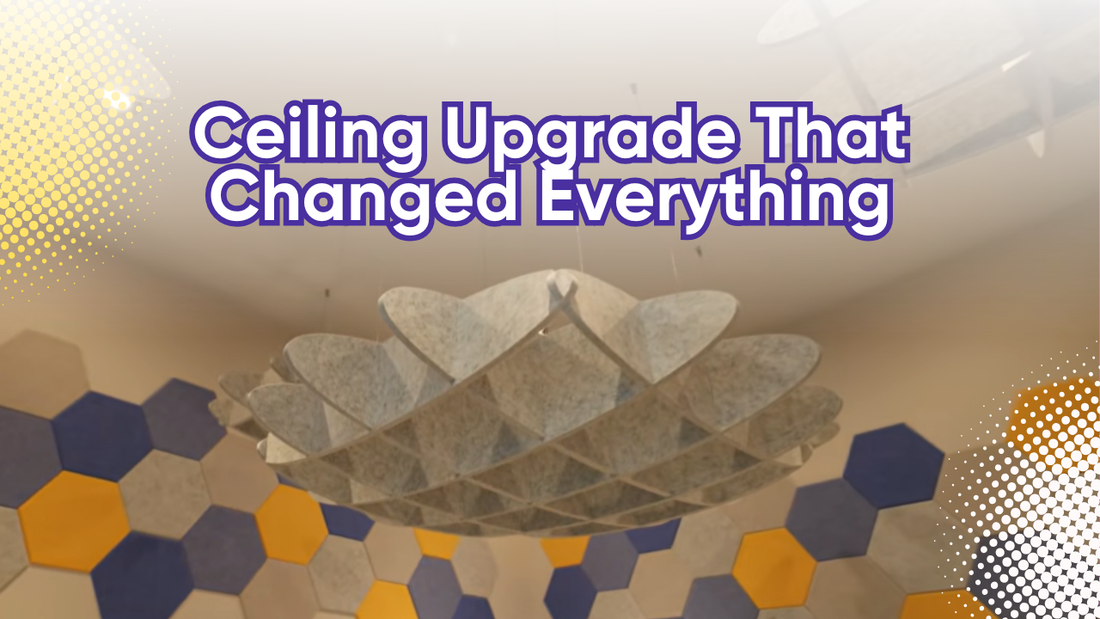 Complete Your Acoustic Setup with EchoArt Ceiling Panels