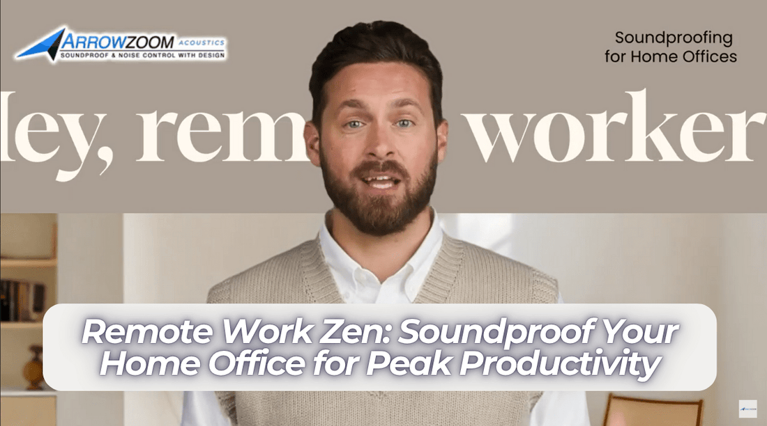 Remote Work Zen: Soundproof Your Home Office for Peak Productivity