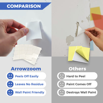 Arrowzoom Easy Mounting Sticky Acoustic Foam Tape - KK1207