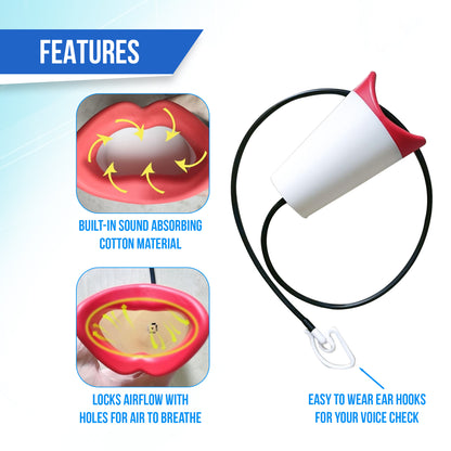 Arrowzoom Singing, Warm-up, Stress Relief Vocal Dampener - KK1464