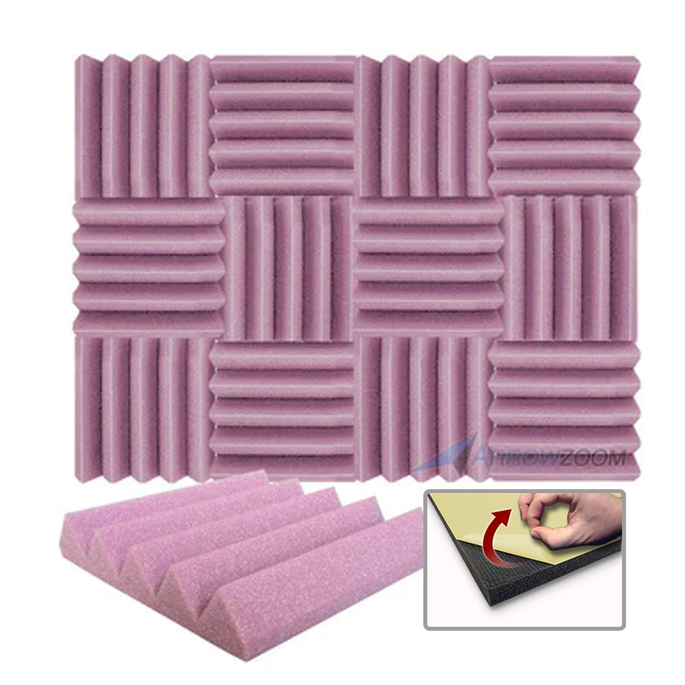 Arrowzoom Acoustic Wedge Tiles Foam - Solid Colors - KK1134