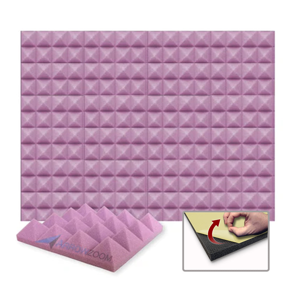 Arrowzoom Acoustic Pyramid Foam Series - Solid Colors - KK1034